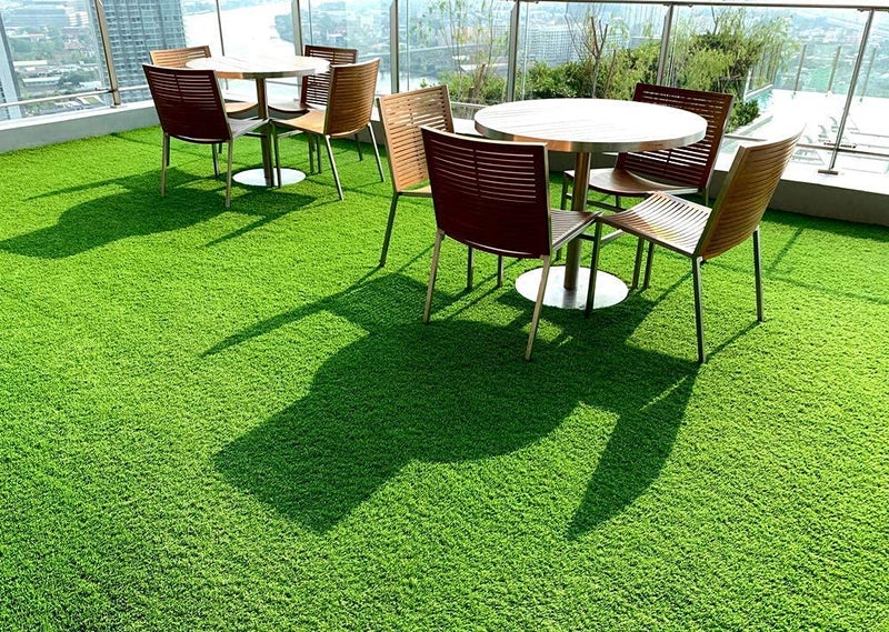 CARPET PLANET Artificial Grass Carpet Mat - High Density Grass Carpet mat for Covering Garden, Hotel, Restaurant, Wall, Terrace, Balcony,Home Decor(25 MM,1.25X2 FEET) - Image 1