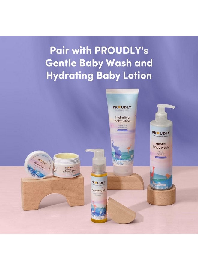 PROUDLY Nourishing Baby Oil - Blend of Premium Oils, Squalane, and Vitamin E for Dry Skin and Even Great for Textured Hair - Baby Massage Oil, Locks in Moisture - 3oz - Image 5