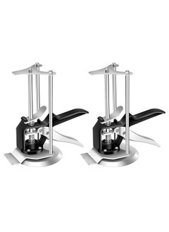 erorex 2Pcs Wall Tile Leveling System Tools Tile Lifter Height Adjuster Equipment Hand Jack Tool Tile Lifting Regulator Locator Tools Tile Lifting Regulator For Tile Floors Doors Cabinet Installation  - Image 1