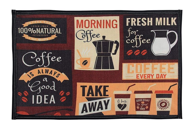 AAZEEM Kitchen Floor Mat & Runner with Anti Skid Backing, Set of 2 (40 X 120 & 40 X 60 Cm, Rubber, Red) - Image 4