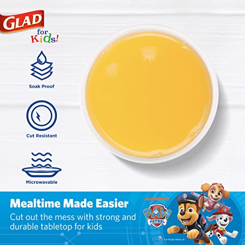 Glad for Kids Paw Patrol Disposable Paper Cups, Core Pups Blue - Heavy Duty, Soak Proof Kid-Friendly Drinking Cups for Everyday Use, 9 Ounce, 20 Count - Image 3
