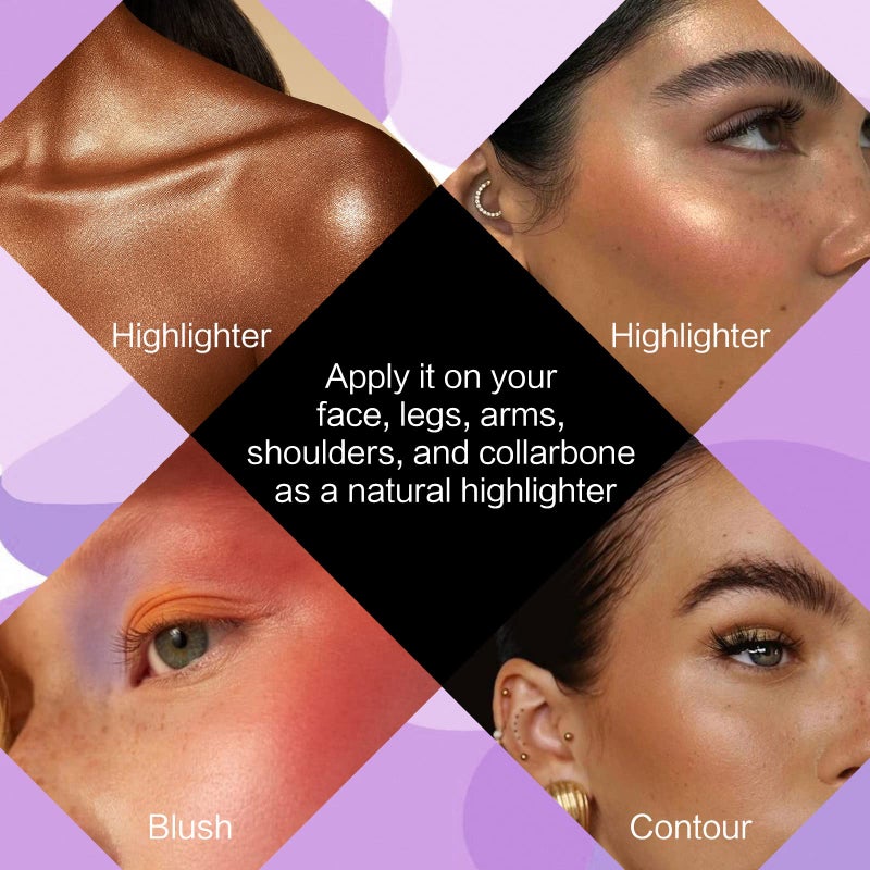 UCANBE Professional 86 Colors Eyeshadow Palette with 15pcs Makeup Brushes Set Matte Glitter Long Lasting Highly Pigmented Waterproof Contour Blush Powder Highlighter All in One - Image 5