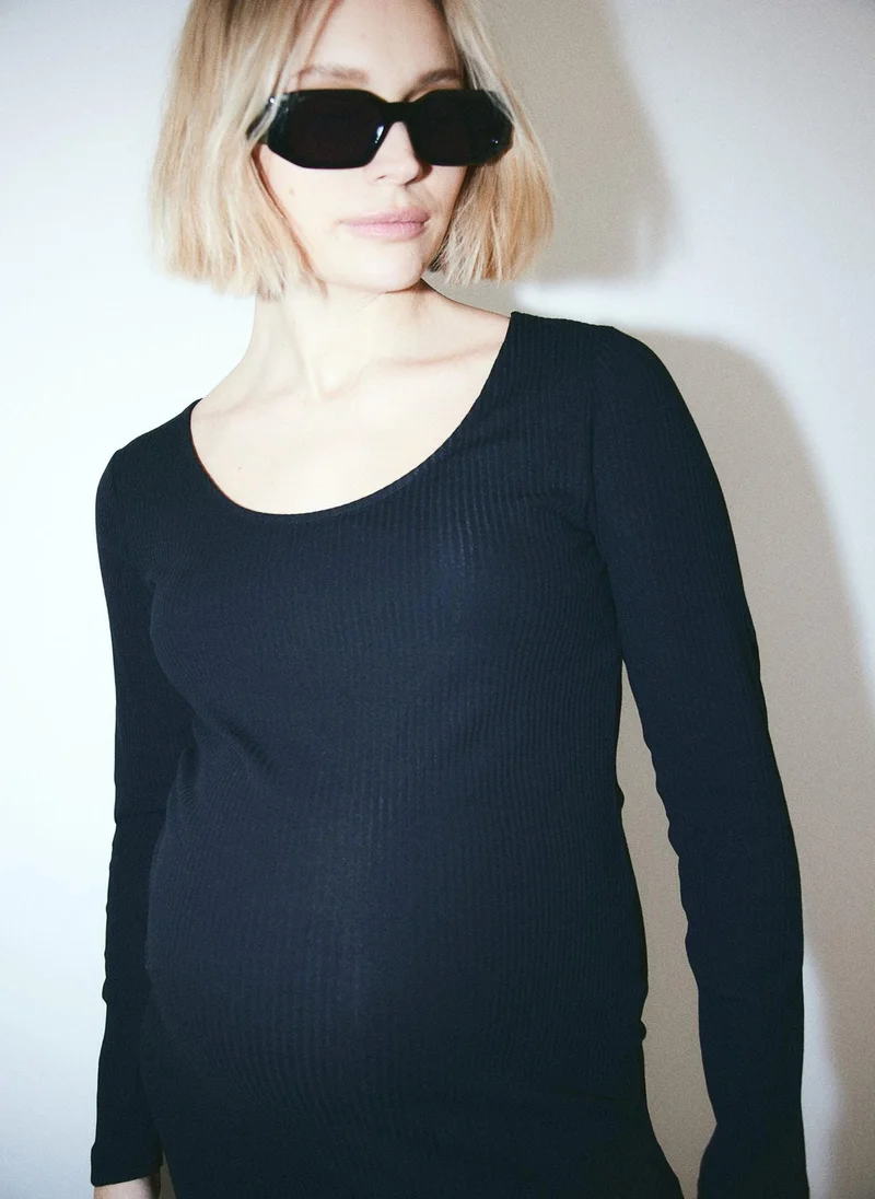 H&M Ribbed Bodycon Dress