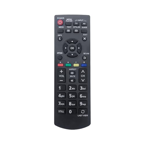 marman® Compatible with Panasonic Smart Tv Remote N2QAYB00060D Model 32A400 Viera Series Suitable for LCD HD TV Non Voice Command - Match Key by Key Exactly with Existing Remote Controller - Image 1