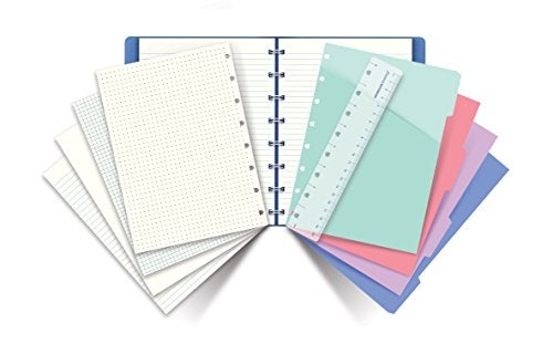 FILOFAX دفاتر فيلوفاكس جيب ريفيل رباعي، قابل للتحريك، 5 1/2 × 3 1/2 بوصة، 32 ورقة كريمية تناسب دفاتر فيلوفاكس القابلة للتعبئة (B122905U) - Image 3