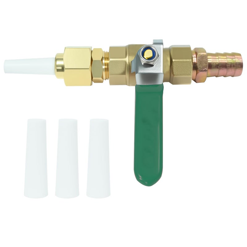 Modern Ceramic Nozzle Sandblaster Kit with 3 Replacement Tips for Rust Removal - Image 1
