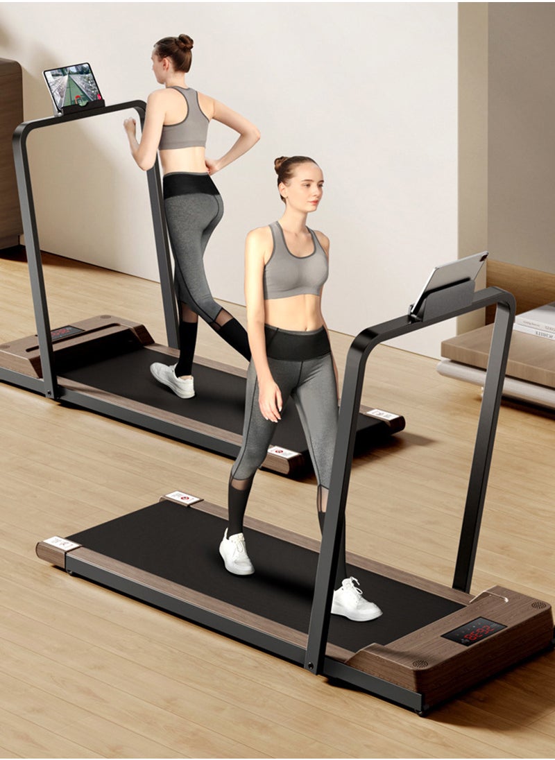 ETG - 2.0HP 1-6KM/H Small Household Treadmill with Bluetooth Link, Foldable, Multi-Functional and Silent For Home Indoor Gym Use - Image 1