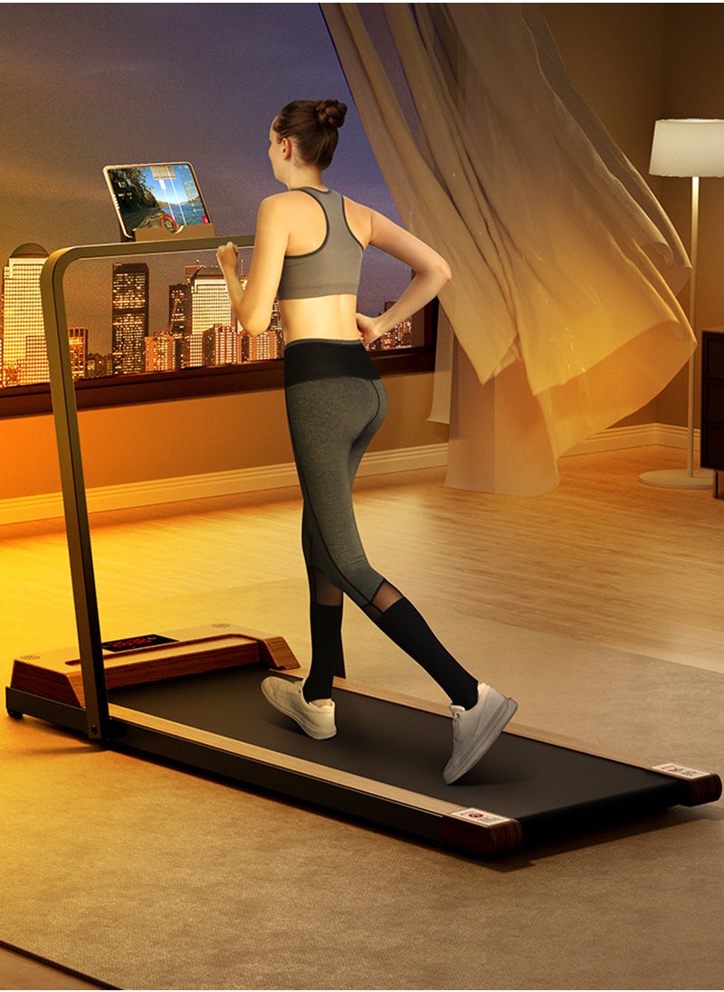 ETG - 2.0HP 1-6KM/H Small Household Treadmill with Bluetooth Link, Foldable, Multi-Functional and Silent For Home Indoor Gym Use - Image 1