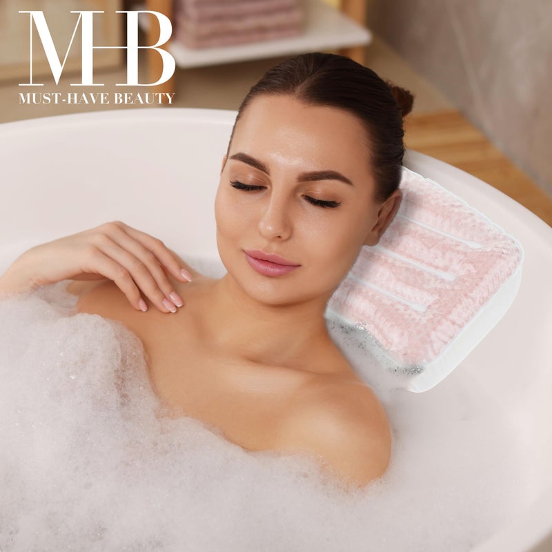 Expressions Spa Pillow with Glitter Gel - 1pc Cooling Spa Pillow for Bathtub and Hot Tub Relaxation | Luxury Bath Products & Spa Accessories for Women - Image 4