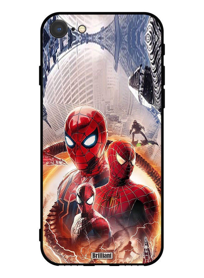 Brilliant Protective Case Cover For Apple iPhone 7 Three Spiderman - Image 1