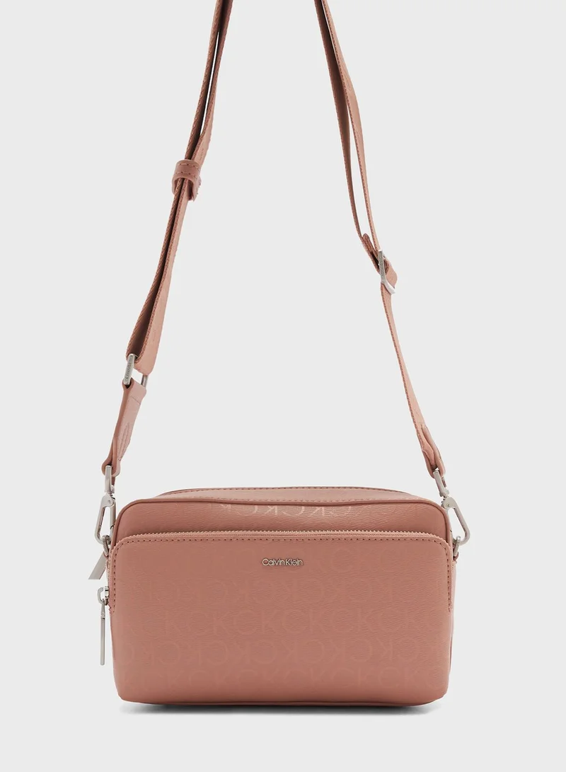 CALVIN KLEIN Pocket Detailed Large Crossbody