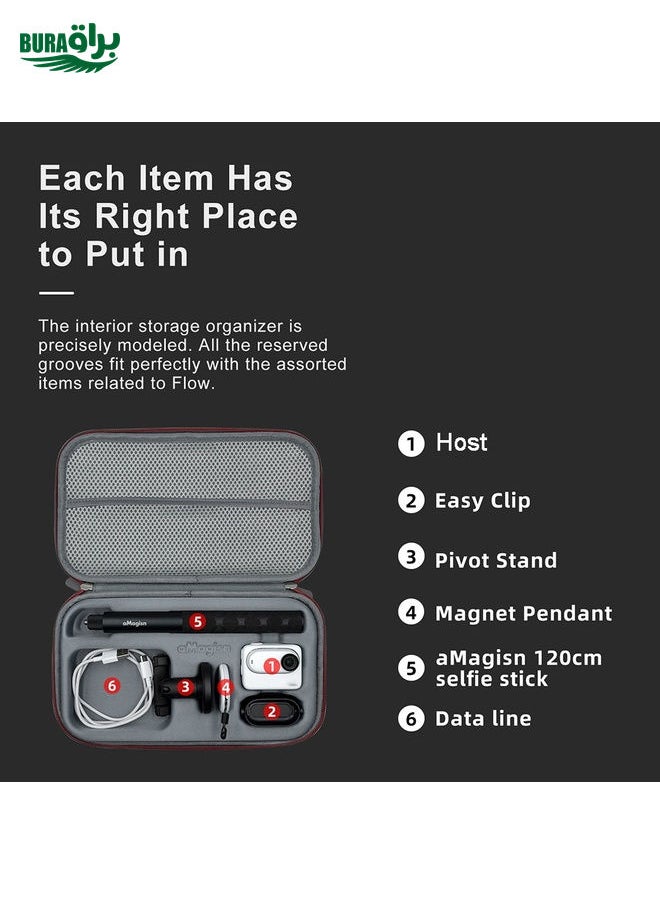 For Insta360 GO 3 / GO 3S AMagisn Accessory Storage Bag Portable Medium Clutch