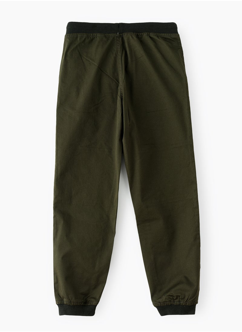 JAM Cool Kid Vibes: Boys' Cotton Joggers for Summer Stylish Comfort  - Image 2