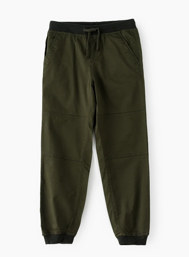 JAM Cool Kid Vibes: Boys' Cotton Joggers for Summer Stylish Comfort