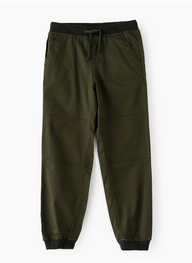JAM Cool Kid Vibes: Boys' Cotton Joggers for Summer Stylish Comfort  - Image 1
