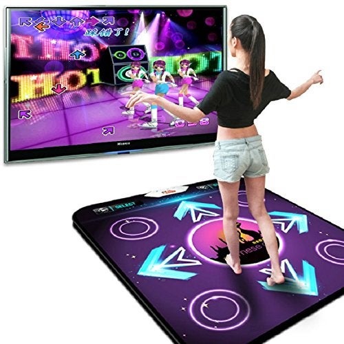 fayle NonSlip Dance Pad Dancing Mat PC USB Dancing Mat Compatible for PC AV Video Game - Image 2