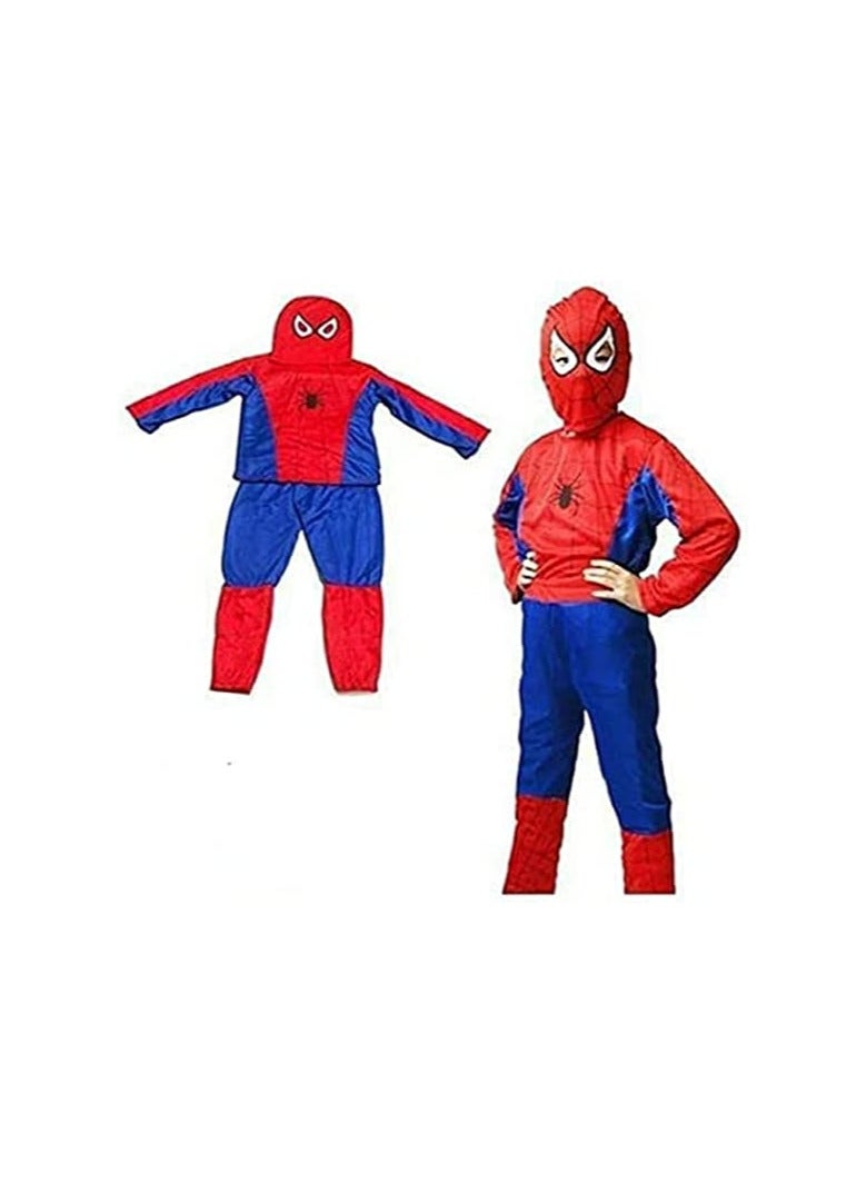 DeloPik Spiderman Costume, an Ultimate Superhero Dress with Polyester Material for Kids 6-7 years - Image 2