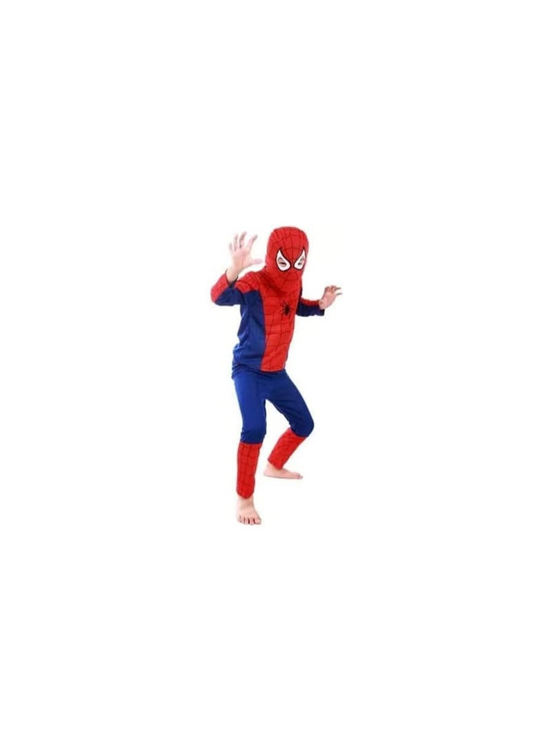 DeloPik Spiderman Costume, an Ultimate Superhero Dress with Polyester Material for Kids 6-7 years - Image 3