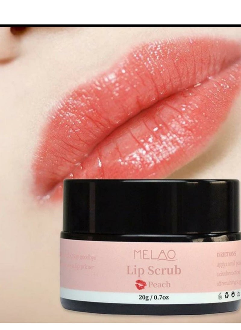 MELAO - Peach lip balm, lip care moisturizer - Image 1