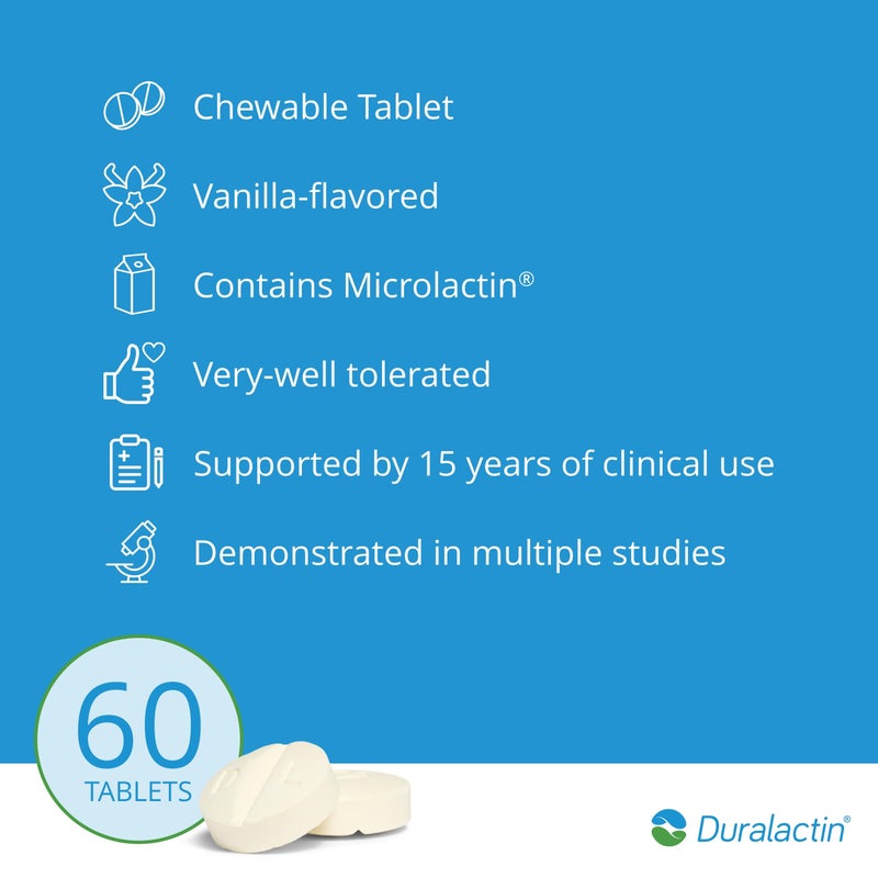 PRN Pharmacal Duralactin Canine Chewable Tablets - Joint Health Supplement for Dogs & Puppies Supports Mobility & Wellness - Tablets Containing Dried Milk Protein - Vanilla Flavor - 60 Canine Chews - Image 4
