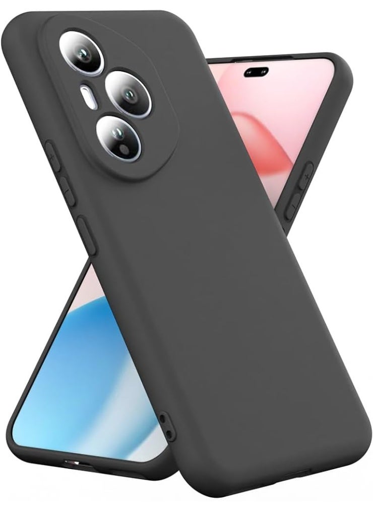 Case for Honor 400 Pro Soft Silicone Case Shockproof Matte Finish Back Hard Shell Cover Inner Fabric Lining full Camera Protection Case - Image 1