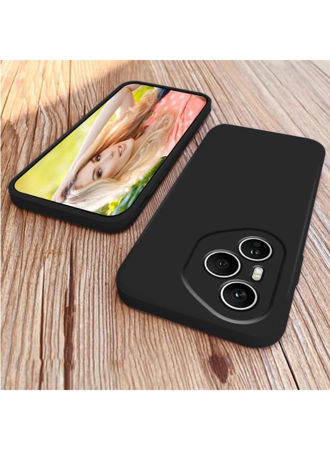 Case for Honor 400 Pro Soft Silicone Case Shockproof Matte Finish Back Hard Shell Cover Inner Fabric Lining full Camera Protection Case - Image 3