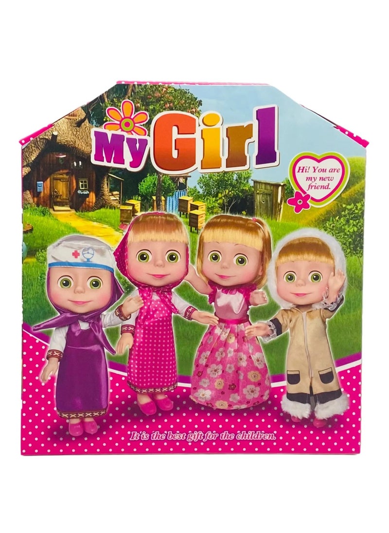 Masha and the Bear Doll Two Pieces
