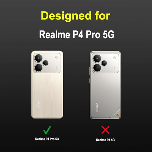 Casotec Case Cover for Realme P4 Pro 5G Terrazzo Stone Beige MagSafe Ring Design (Not MagSafe Compatible) | UV Printed Soft TPU Shockproof Back Case for Realme P4 Pro 5G - Image 5