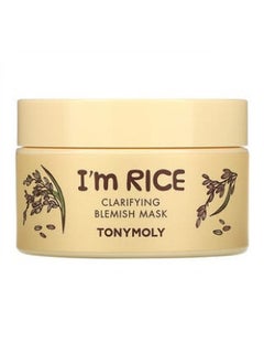 Tony Moly I'm Rice Clarifying Blemish Beauty Mask 3.38 fl oz (100 ml)