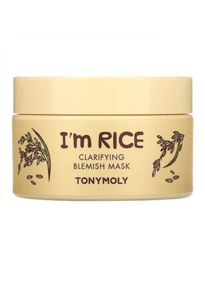 Tony Moly Tony Moly I'm Rice Clarifying Blemish Beauty Mask 3.38 fl oz (100 ml) 