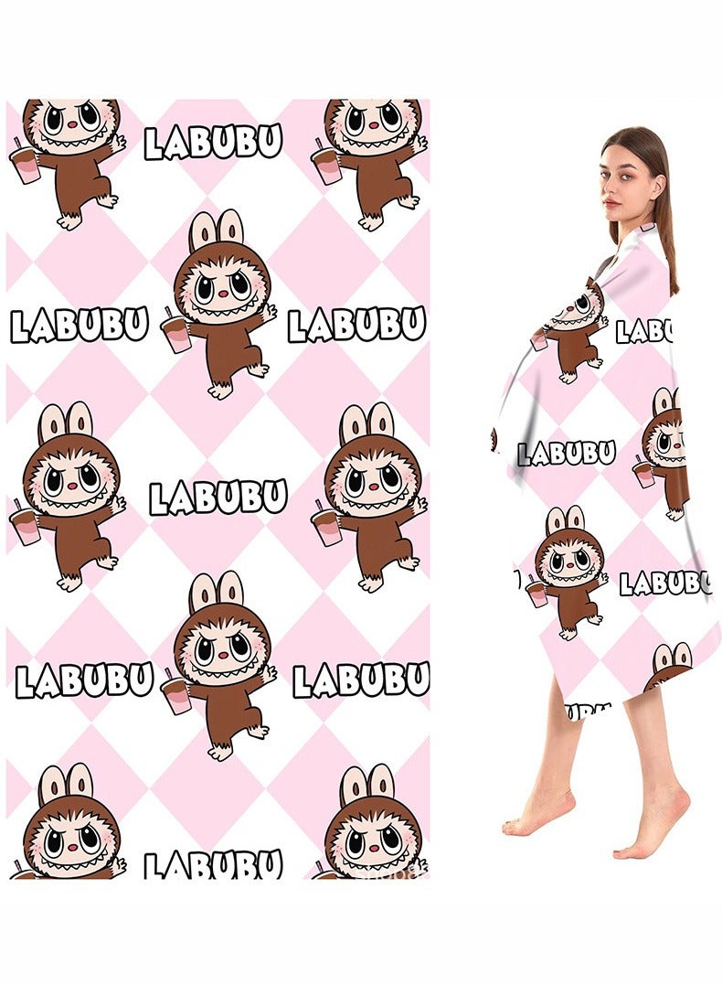 Lightweight Beach Towel, 140*70cm Microfiber Adult and Child Beach Towel, Quick Drying Towel, For Swimmers, Sand Resistant Beach Towel, Cool Pool Towel, Beach Accessories, Absorbent Towel, Suitable for Travel Swimming Yoga - Image 1