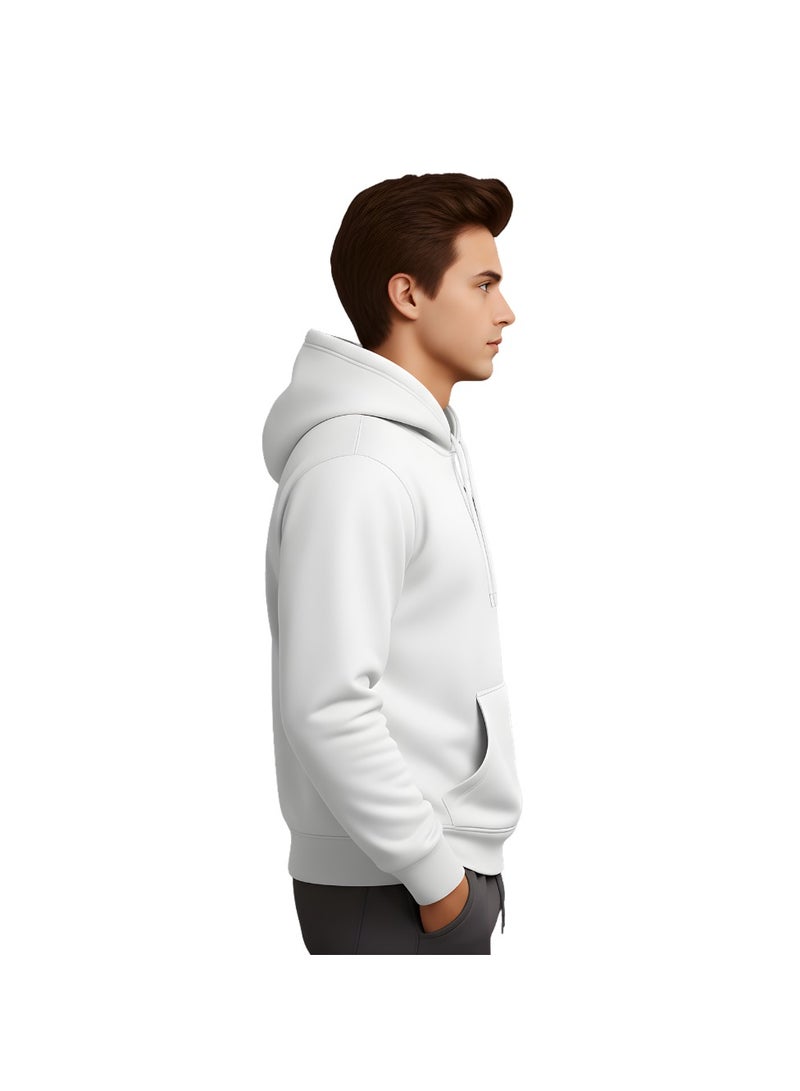 برينت شوب فور مي هوديس عيد الميلاد للرجال - بلوفر بغطاء للرأس من القطن الناعم مع رباط - هوديي بأكمام طويلة للشتاء - مثالي لاحتفالات العطلات، ملابس غير رسمية - Image 5