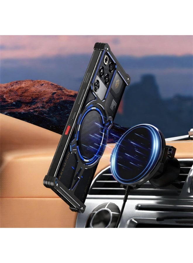 Metal Case Compatible with Nubia Red Magic 11 Pro/11 Pro+/11 Pro Plus,Hollow Design Premium Aluminum Cool Case Support Magnetic Charging - Image 3