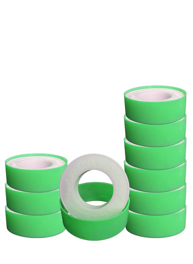 24 Rolls Of Plumbers Tape, Teflon Tape, Water Pipe Sealing Tape, High-Density Thickening and Lengthen, High-Sealing Performance Waterproof Duct Tape, Thread Seal Tape - Image 1