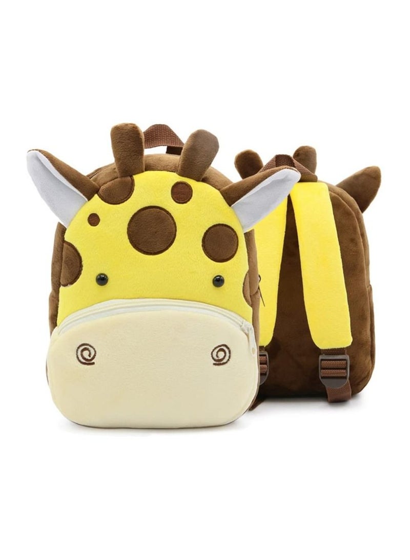 واي دي لطيف حقيبة ظهر طفل صغير حقيبة أفخم الحيوان الكرتون حقيبة سفر صغيرة للطفل صبي 2-6 سنوات - Image 5