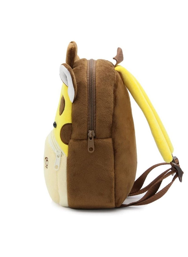 واي دي لطيف حقيبة ظهر طفل صغير حقيبة أفخم الحيوان الكرتون حقيبة سفر صغيرة للطفل صبي 2-6 سنوات - Image 2