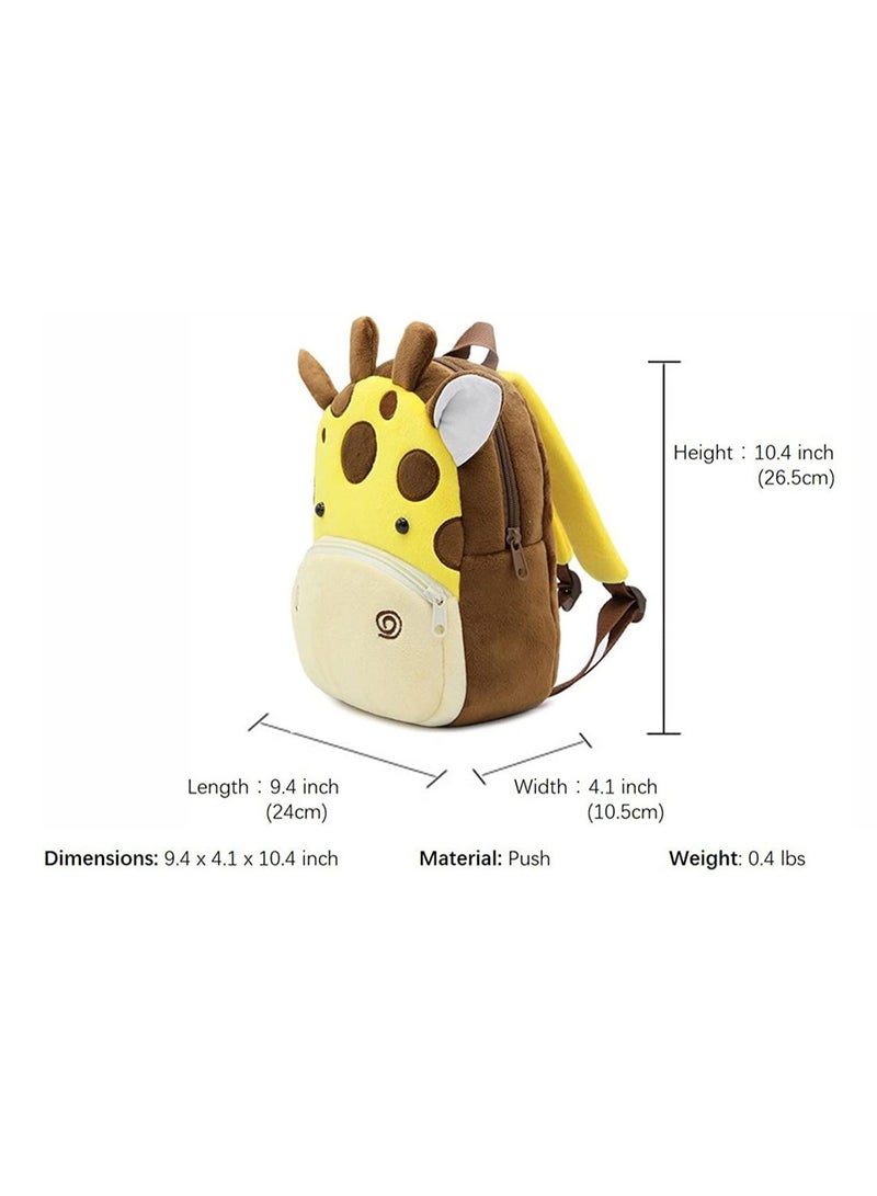 واي دي لطيف حقيبة ظهر طفل صغير حقيبة أفخم الحيوان الكرتون حقيبة سفر صغيرة للطفل صبي 2-6 سنوات - Image 4