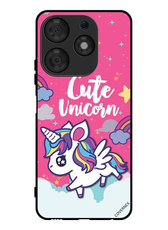 Covernex Protective Case Cover For Tecno Spark 10 Pro Cute Unicorn - Image 1