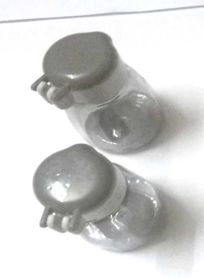 Blue Hut Plastic Salt N Pepper Set, 100ml/10Cm, Multi Colour (Pack of 2) - Image 1
