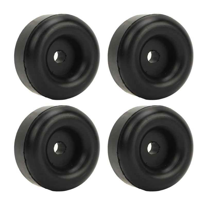 4PCS 2.5inch Trailer Ramp Door Rubber Bumper Round with Hole Rubber Cushion for Cargo Trailer RV Ships - Image 3