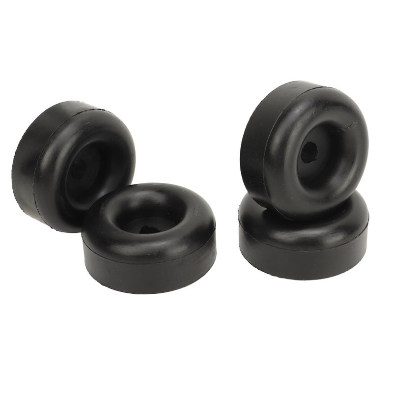 4PCS 2.5inch Trailer Ramp Door Rubber Bumper Round with Hole Rubber Cushion for Cargo Trailer RV Ships - Image 5