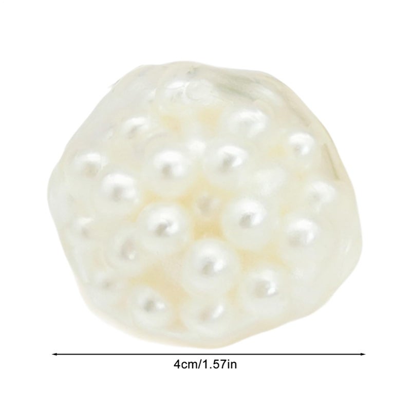 Small 4CM Squeeze Pearl Toy Stress Relief Beads for Hand Exercise and Finger Dexterity - Image 3