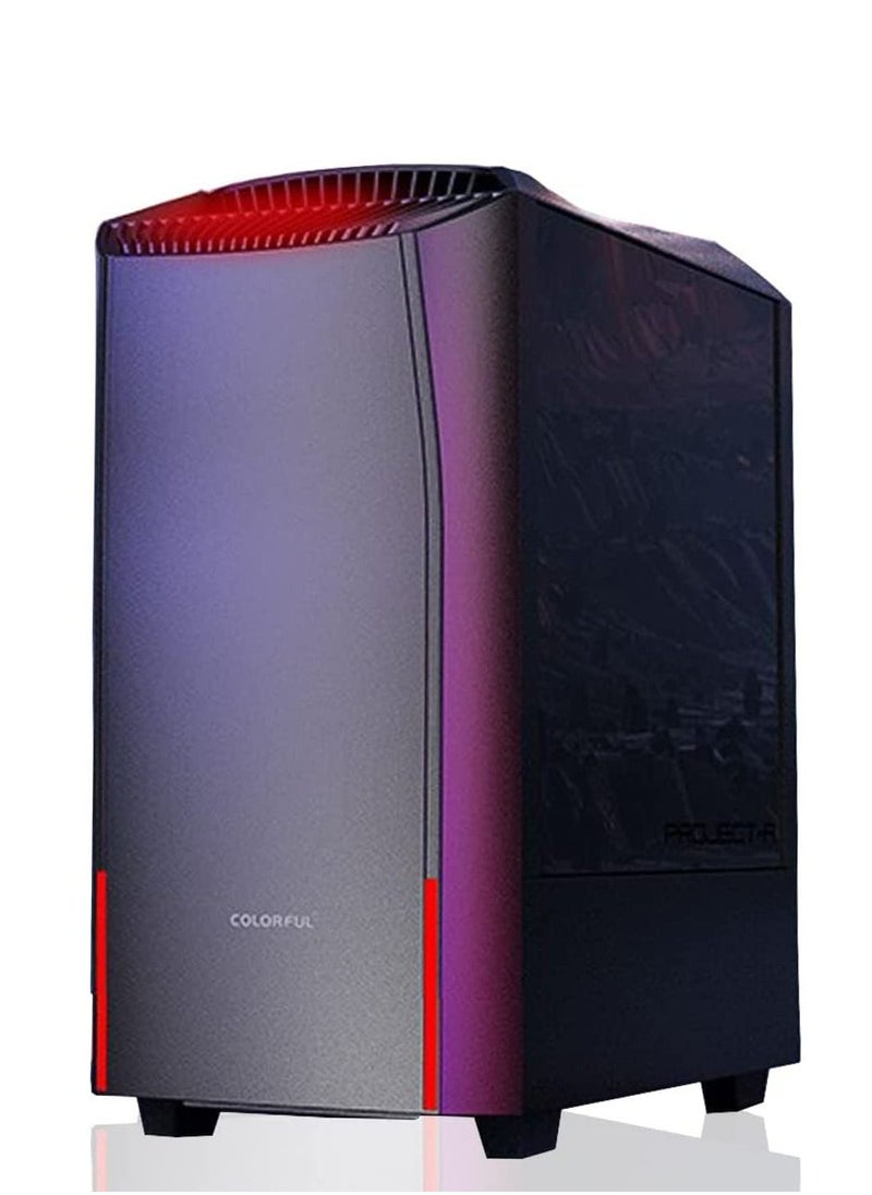 DASEEN - COLORFUL Desktop Computer PC, Intel Core i5-10400 up to 4.3GHz, GTX1660S 6G Graphics Card,16GB DDR4 2666MHz RAM, 500GB M.2 SSD,12cm Cool Fan,Windows 10 - Image 1