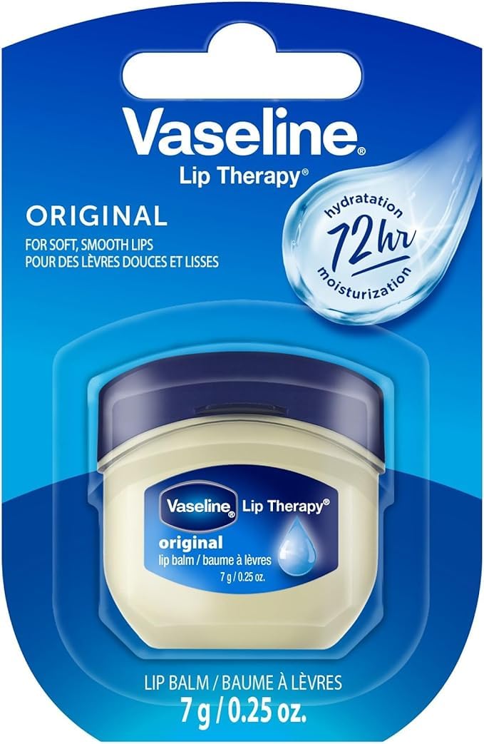 Vaseline Lip Therapy Original, 1 Count, White - Image 1