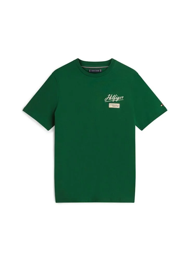 TOMMY HILFIGER  Graphic Crew Neck T-Shirt for Men | Best Price UAE