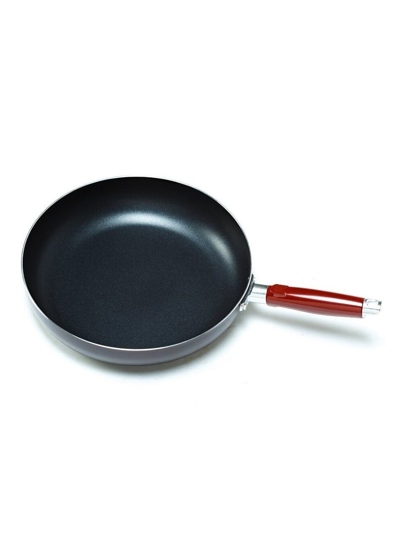 Black and red non-stick frying pan, 22 cm  - Image 2