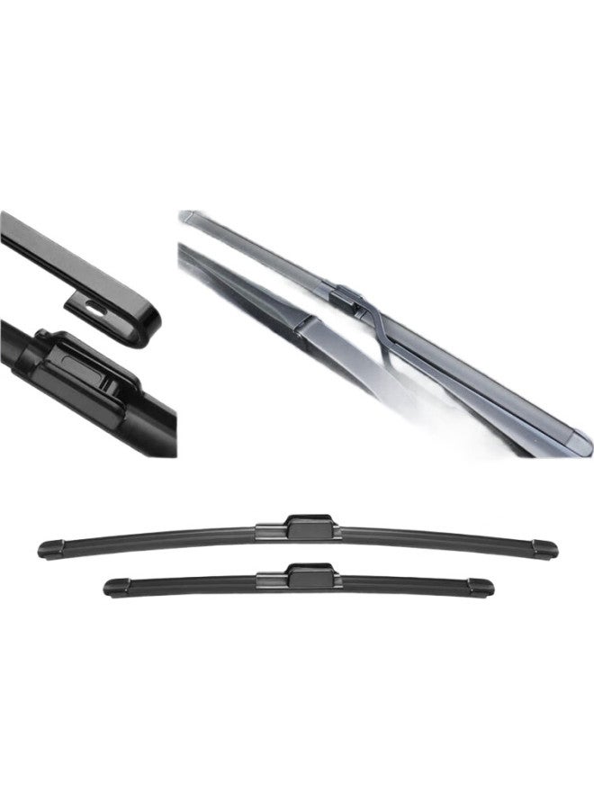 Speed Paisu Compatible Windshield Wipers For 2018 Gac Honda Accord 10Th Generation, Original Equipment 10Th Generation Front Wiper Blades, Silent Rubber Strip, 18 19 20 21 22 Models, 26/16 U-Shaped - Image 3