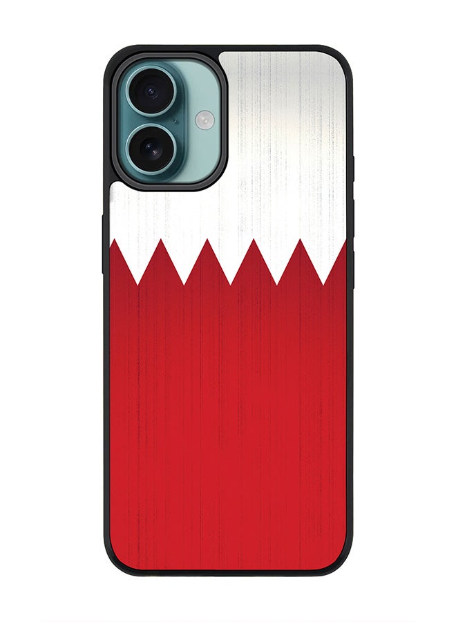 Stylizedd For iPhone 16 Plus Case [Compatible with MagSafe] Slim Magnetic cover Phone Case iPhone 16 Plus -Flag Of Bahrain - Image 1