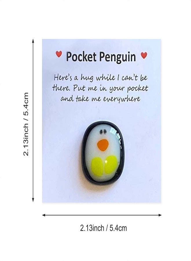 Qitiieli A Little Pocket Penguin Hug, Mini Cute Animal Decoration Funny Pocket Hug Penguin Stress Relief Toy with Card, Unique 2026 Gifts Special Encourage for Teens, Gifts for Him Her Boyfriend Girlfriend - Image 5