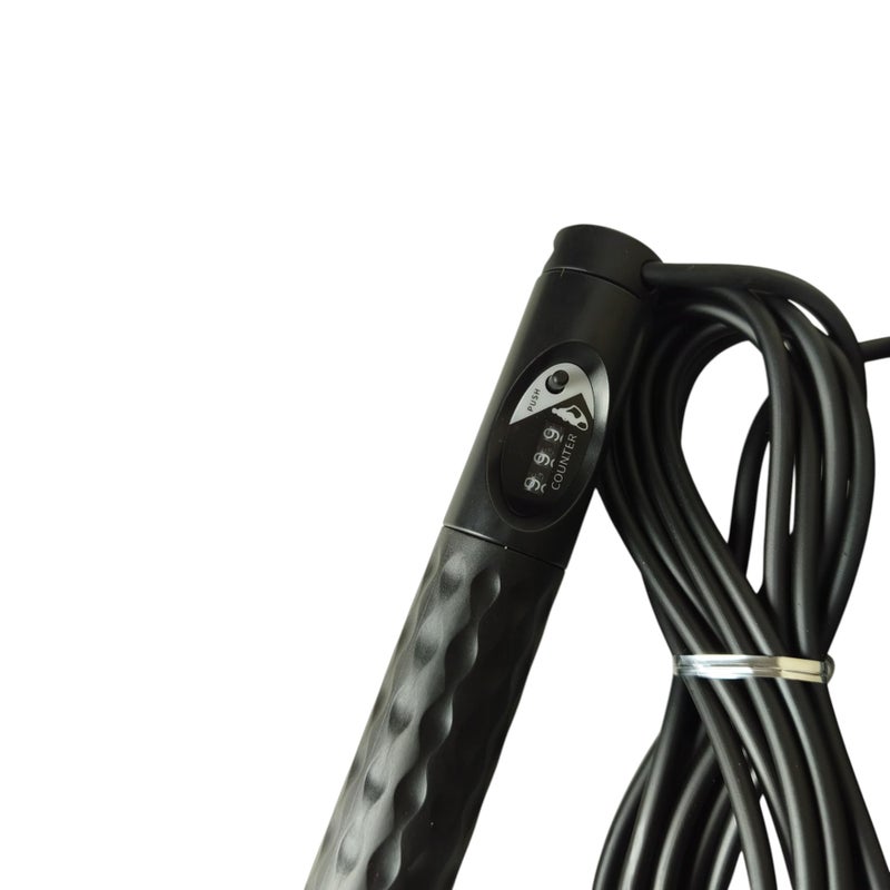 M D Stay Fit MD Stay Fit Jump Rope with Counter Comfortable Handles for Fitness and Cardio Training - Image 3